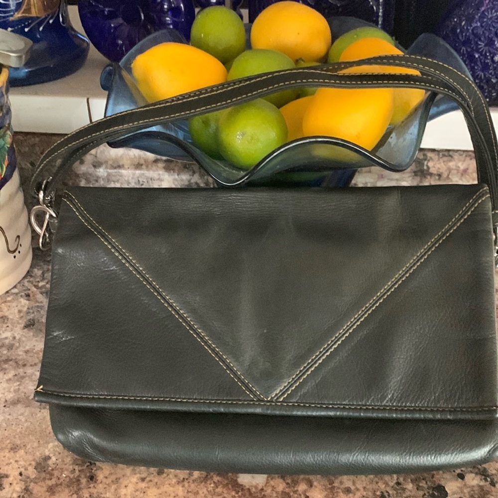 Coronado Leather Shoulder Bag